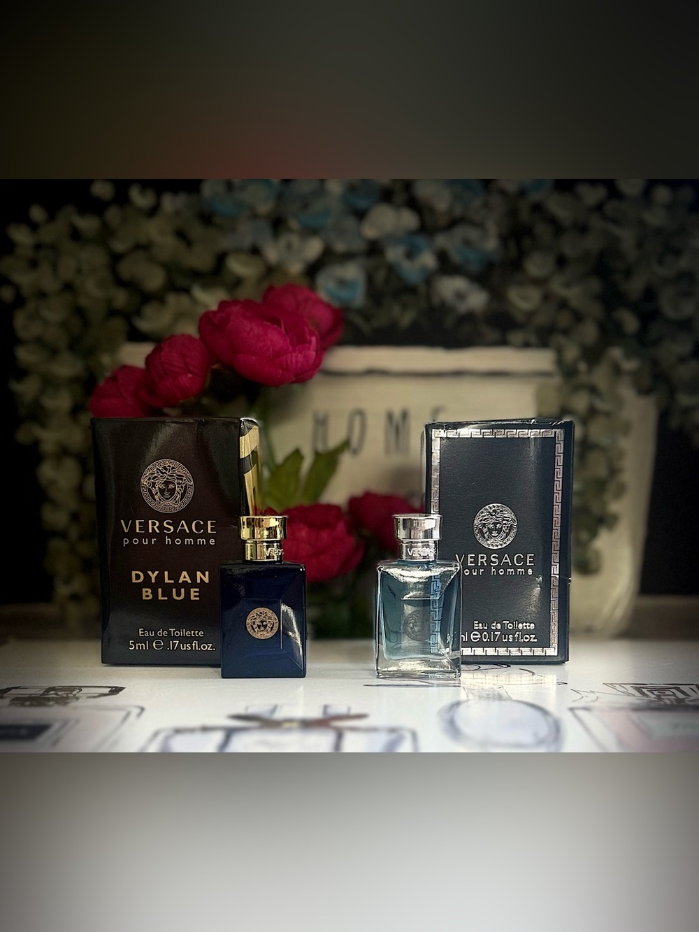 Versace Dylan Blue & Versace pour homme 5ml mini